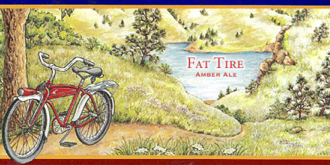 Fat Tire! To match the spare tire.
